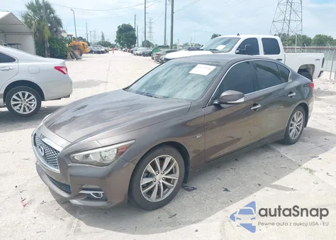 2017 Infiniti Q50 3.0T Premium from USA, damaged, VIN JN1EV7AP6HM742504